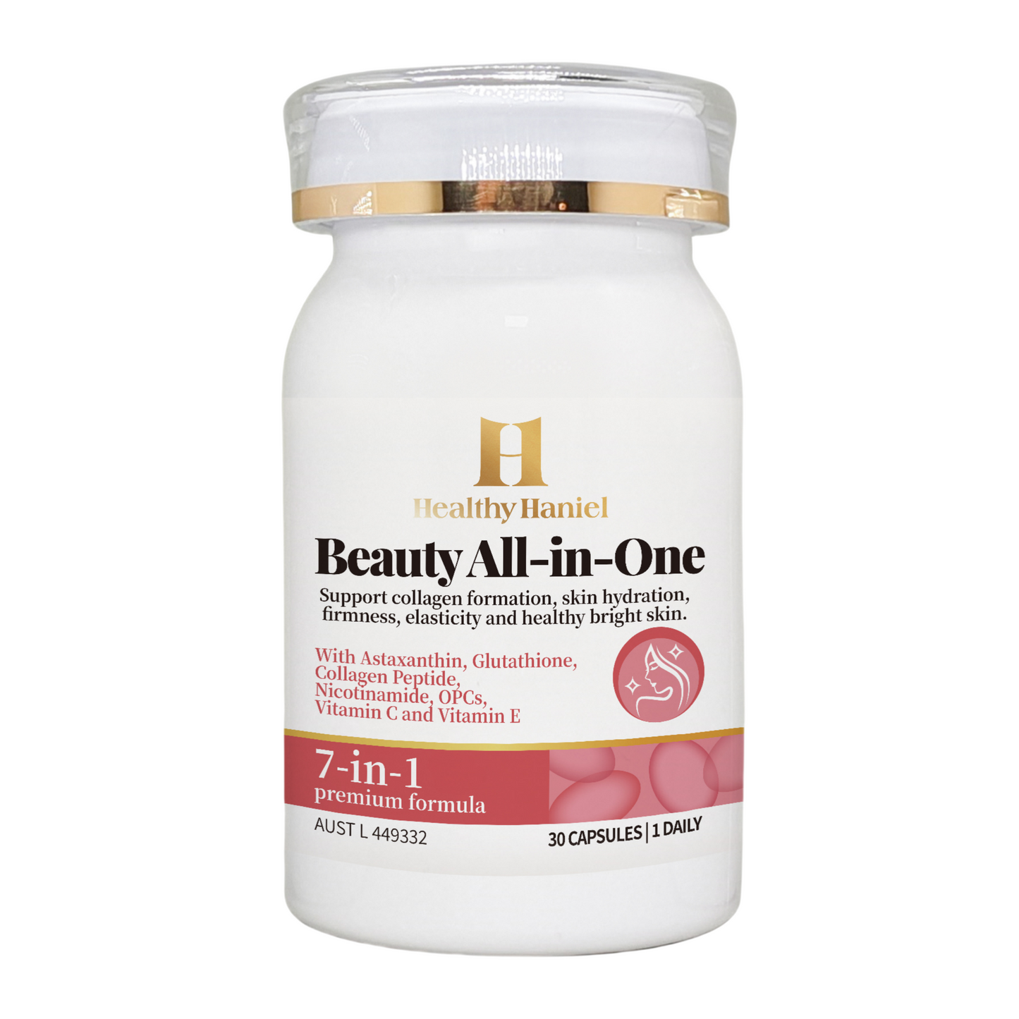 Healthy Haniel Beauty All-in-One 30 Capsules