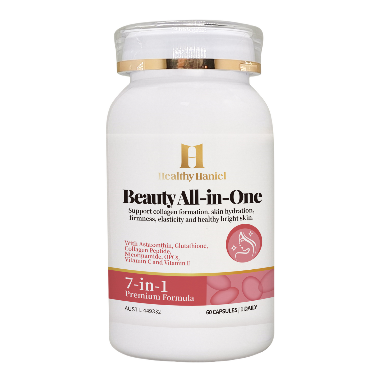 Healthy Haniel Beauty All-in-One 60 Capsules