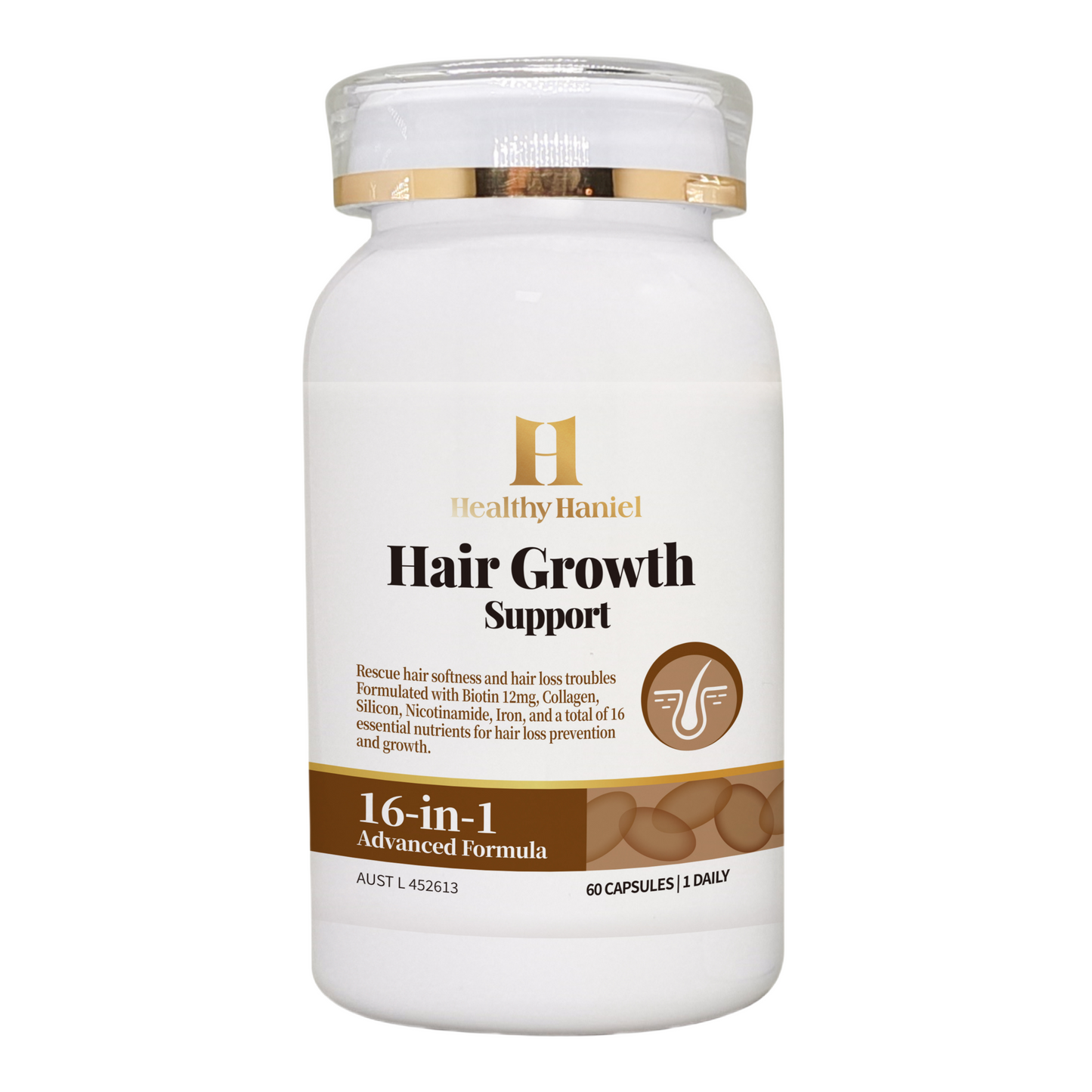 Healthy Haniel Hair Growth Support 60 Capsules